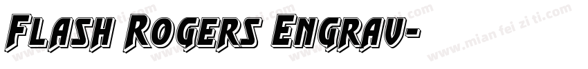 Flash Rogers Engrav字体转换